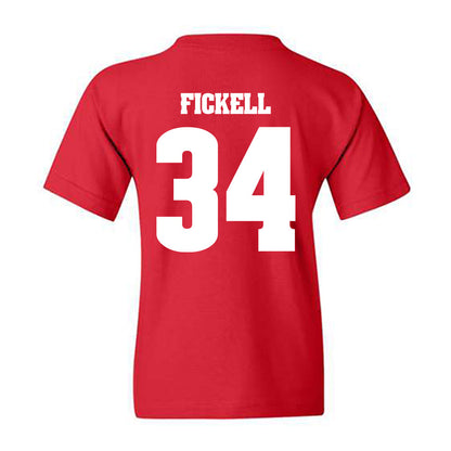 Wisconsin - NCAA Football : Ashton Fickell - Classic Shersey Youth T-Shirt-1