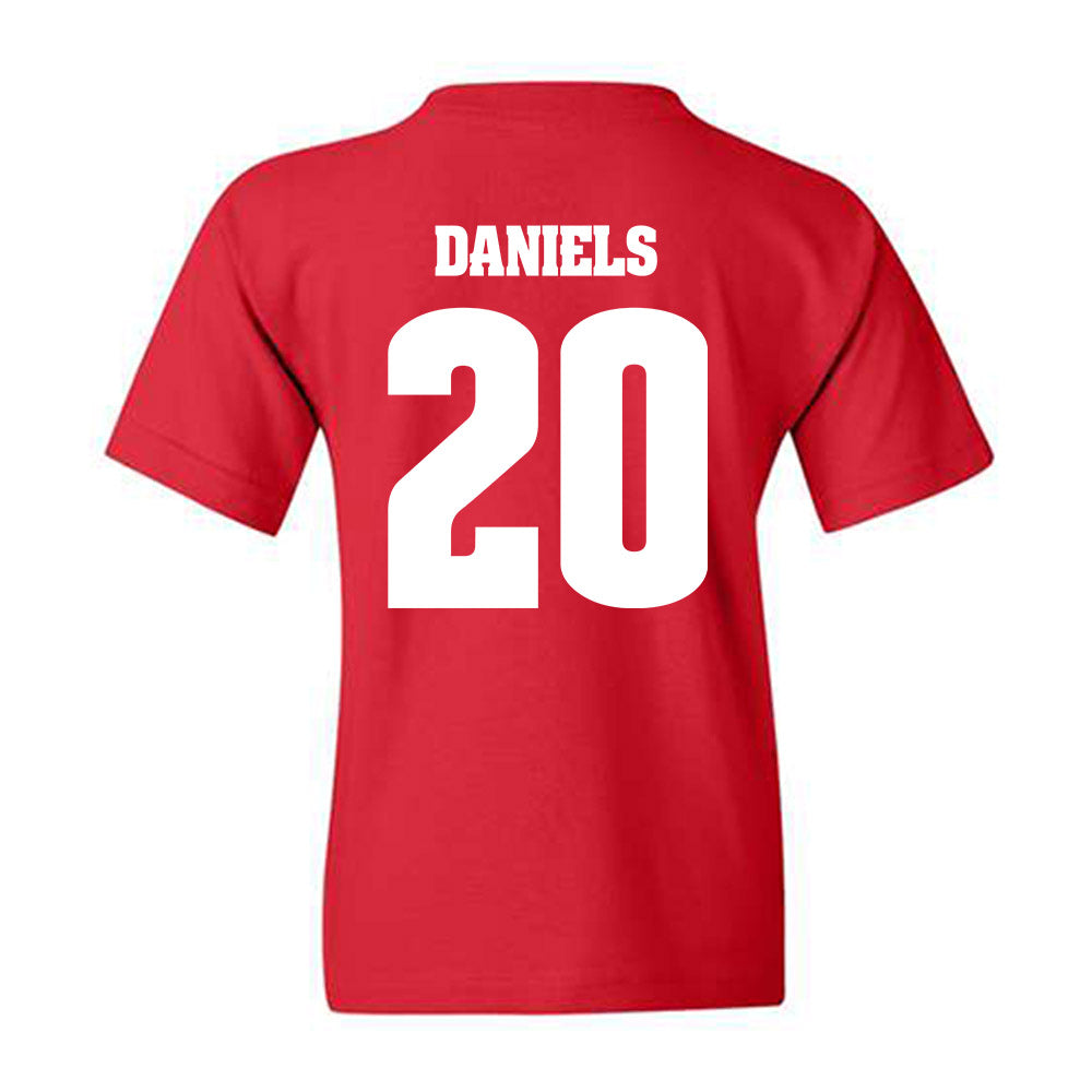 Wisconsin - NCAA Women's Basketball : Kyrah Daniels - Classic Shersey Youth T-Shirt-1