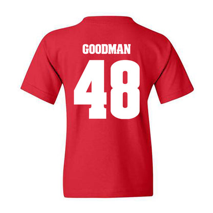 Wisconsin - NCAA Football : Andrew Goodman - Classic Shersey Youth T-Shirt-1