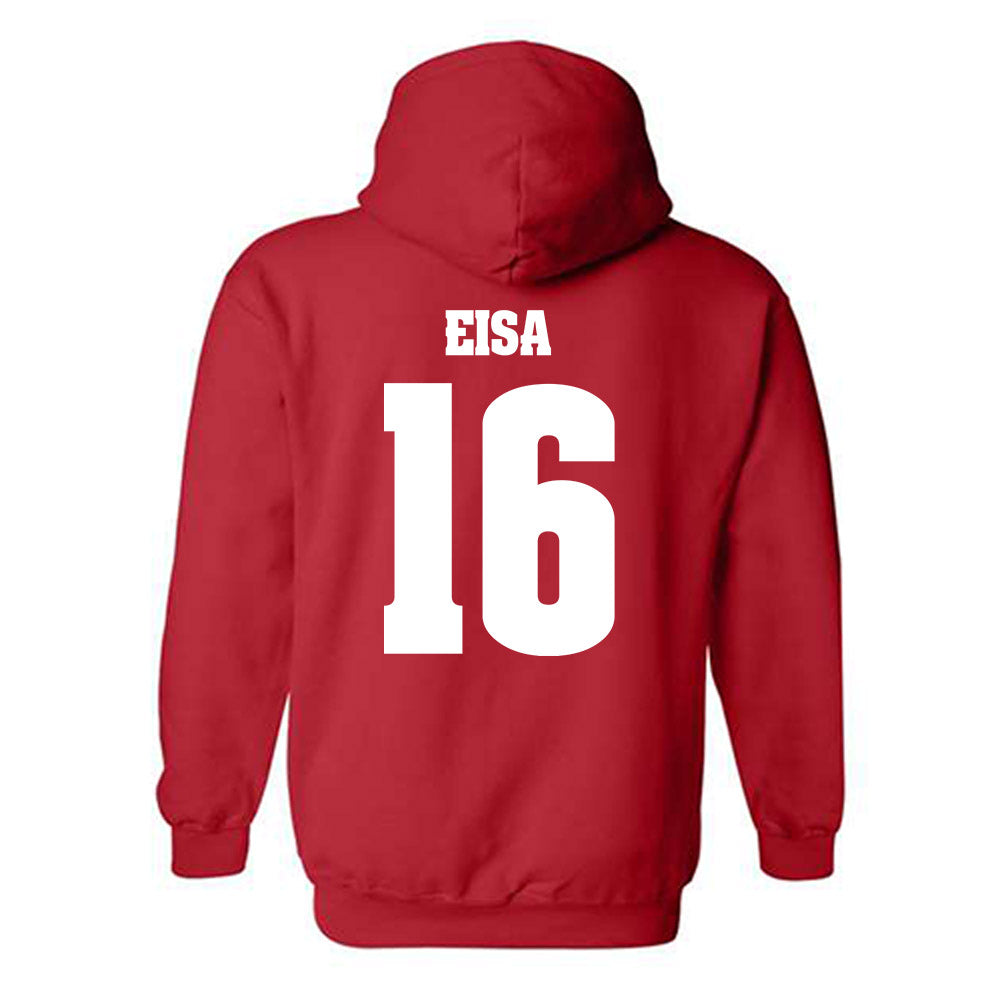 Wisconsin - NCAA Men's Soccer : Roman Eisa - Classic Shersey Hooded Sweatshirt-1