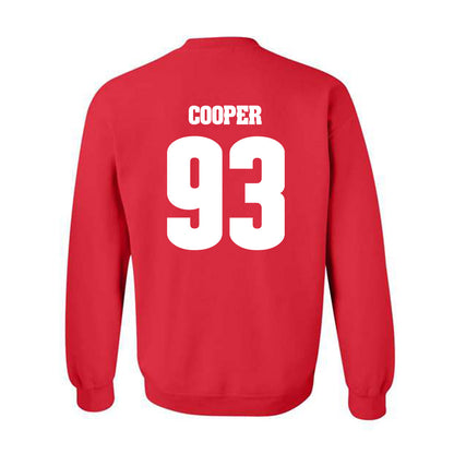Wisconsin - NCAA Football : DeNigel Cooper - Classic Shersey Crewneck Sweatshirt-1