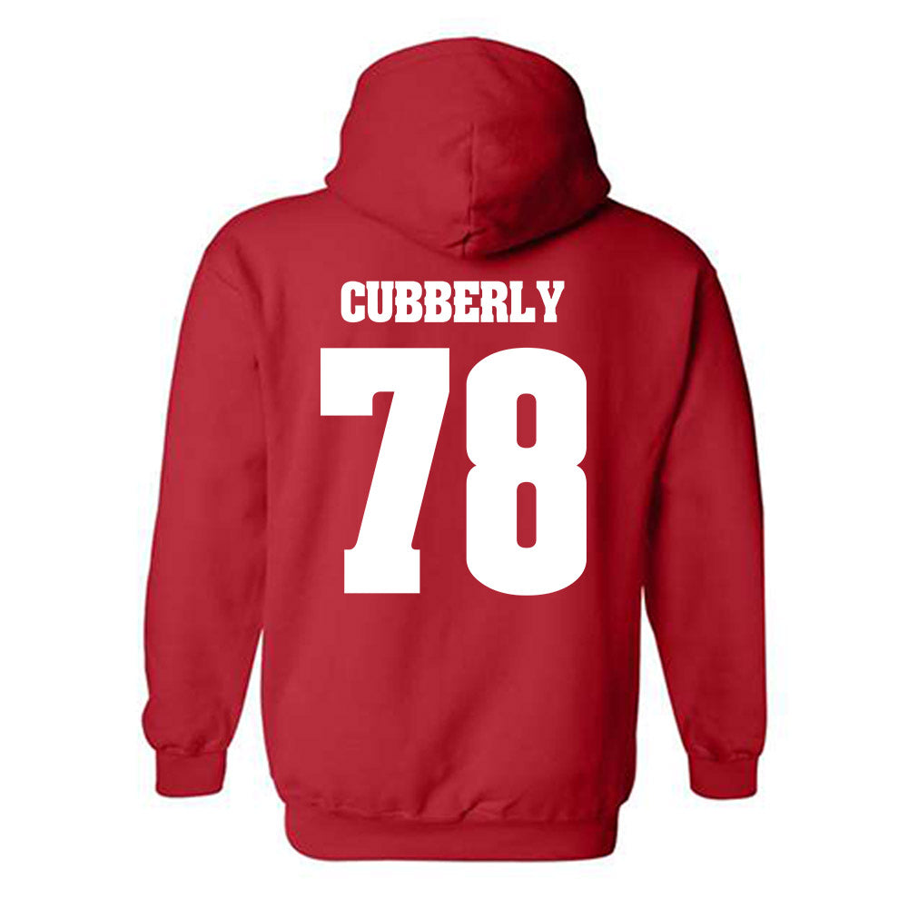 Wisconsin - NCAA Football : Colin Cubberly - Classic Shersey Hooded Sweatshirt-1