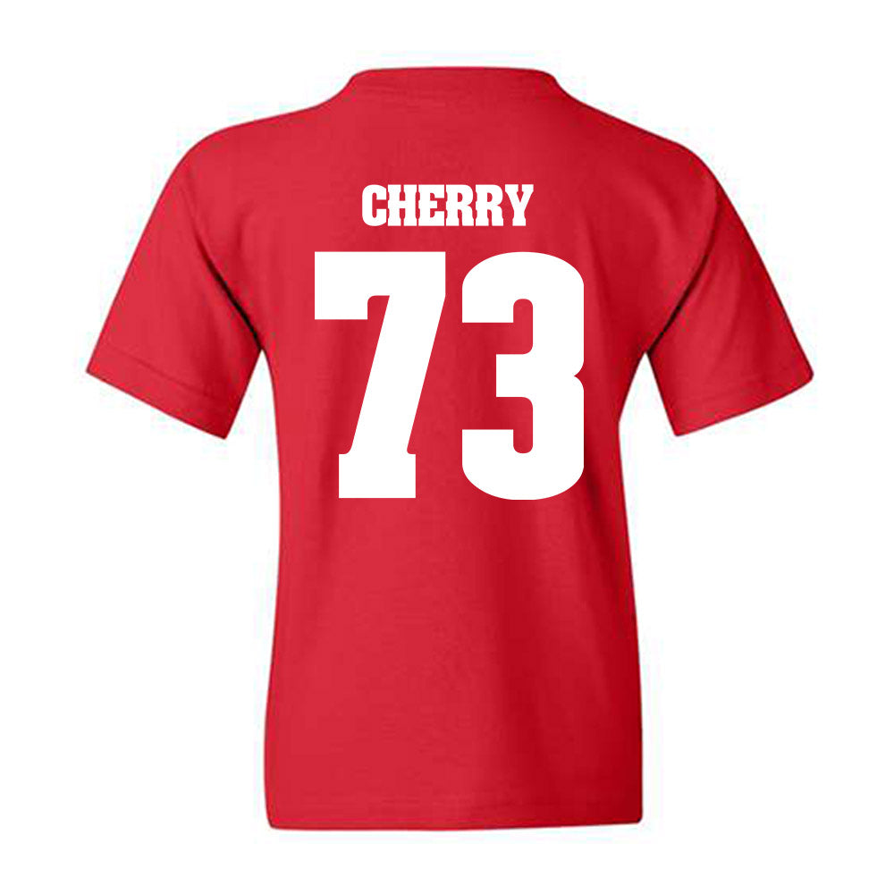 Wisconsin - NCAA Football : Blake Cherry - Classic Shersey Youth T-Shirt-1