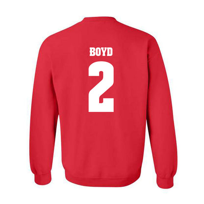 Wisconsin - NCAA Men's Basketball : Nick Boyd - Classic Shersey Crewneck Sweatshirt-1