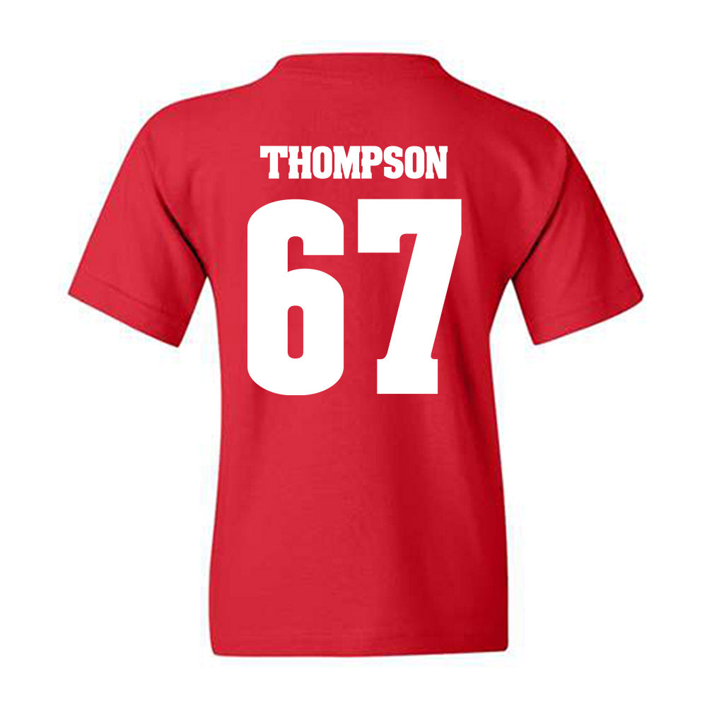 Wisconsin - NCAA Women's Volleyball : Halle Thompson - Classic Shersey Youth T-Shirt-1
