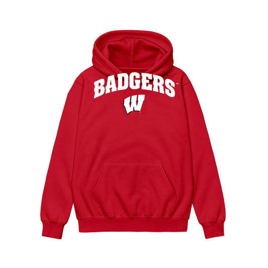 Wisconsin - NCAA Men's Basketball : Braeden Carrington - Classic Shersey Hooded Sweatshirt-0