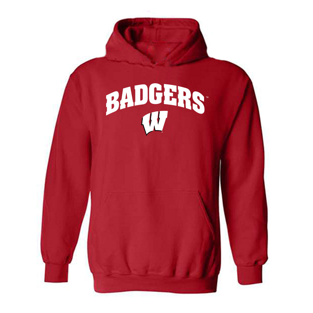 Wisconsin - NCAA Men's Soccer : Ryan Berghauer - Classic Shersey Hooded Sweatshirt-0