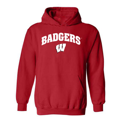 Wisconsin - NCAA Men's Soccer : Ryan Berghauer - Classic Shersey Hooded Sweatshirt-0
