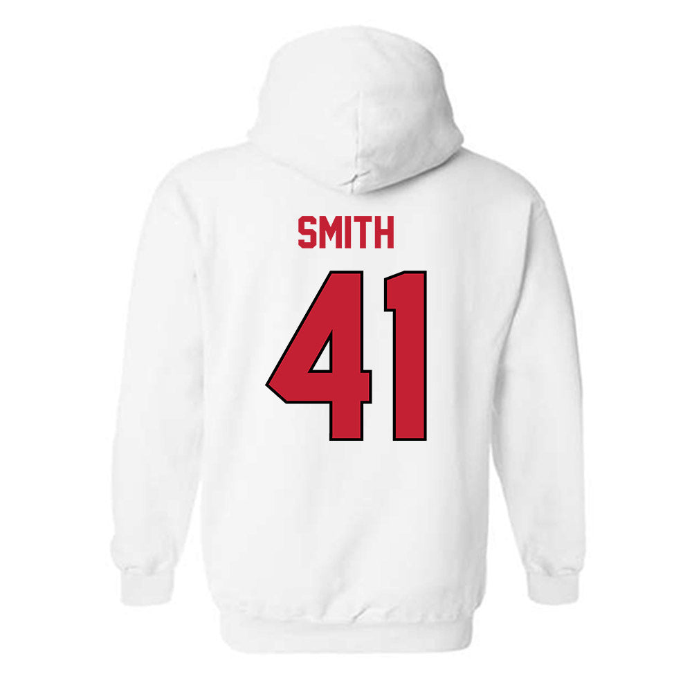 Wisconsin - NCAA Football : McCoy Smith - Classic Shersey Hooded Sweatshirt-1
