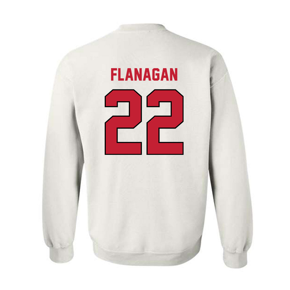 Wisconsin - NCAA Women's Volleyball : Audrey Flanagan - Classic Shersey Crewneck Sweatshirt-1