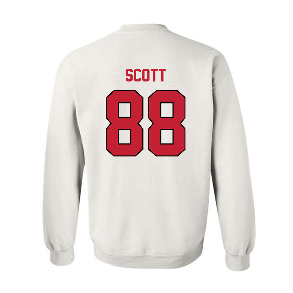 Wisconsin - NCAA Women's Volleyball : Kymora Scott - Classic Shersey Crewneck Sweatshirt-1