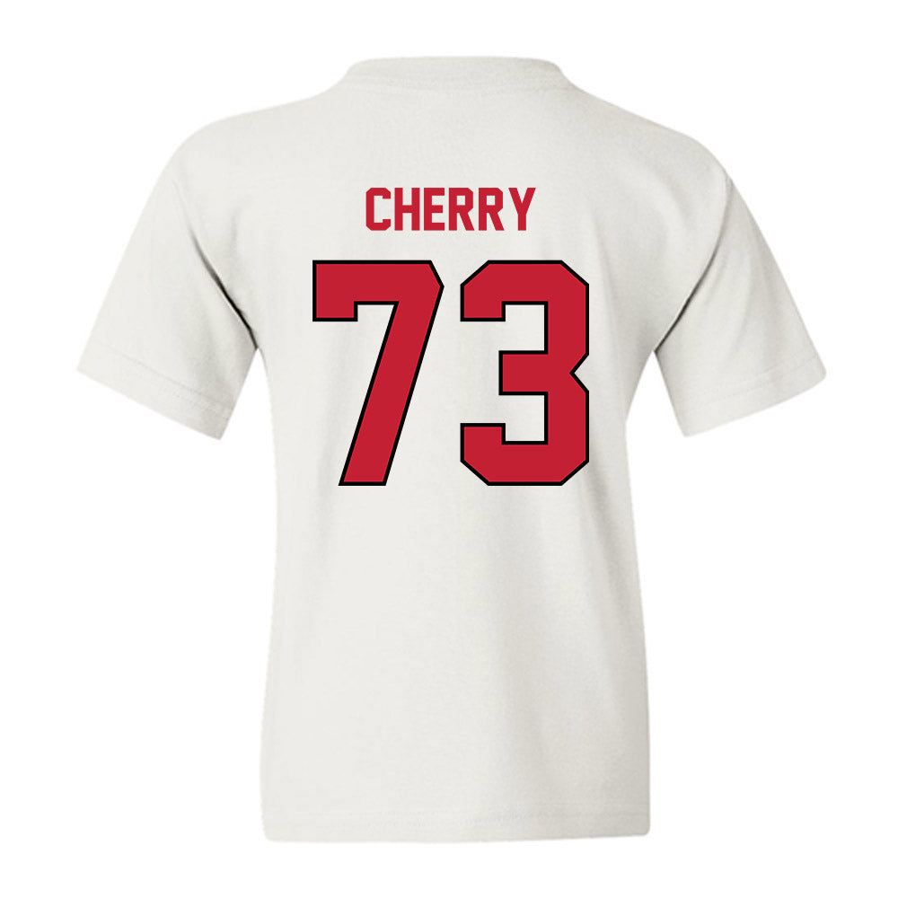 Wisconsin - NCAA Football : Blake Cherry - Classic Shersey Youth T-Shirt-1
