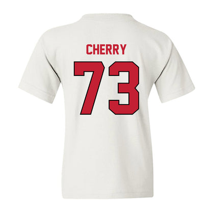 Wisconsin - NCAA Football : Blake Cherry - Classic Shersey Youth T-Shirt-1