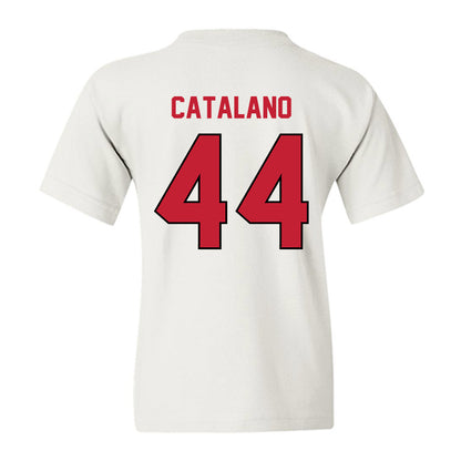 Wisconsin - NCAA Football : Cooper Catalano - Classic Shersey Youth T-Shirt-1