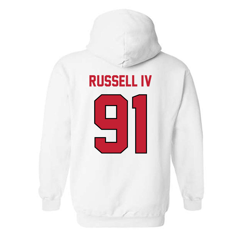 Wisconsin - NCAA Football : Hammond Russell IV - Classic Shersey Hooded Sweatshirt-1
