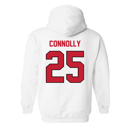 Wisconsin - NCAA Women's Soccer : Erin Connolly - Classic Shersey Hooded Sweatshirt-1