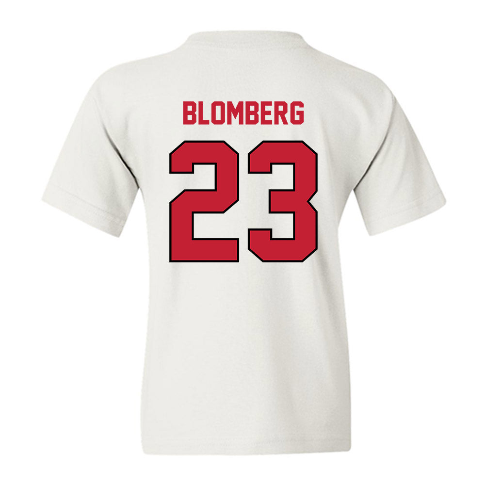 Wisconsin - NCAA Softball : Hilary Blomberg - Classic Shersey Youth T-Shirt-1