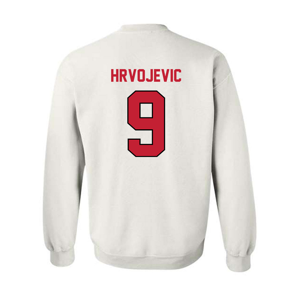 Wisconsin - NCAA Men's Soccer : Markie Hrvojevic - Classic Shersey Crewneck Sweatshirt-1