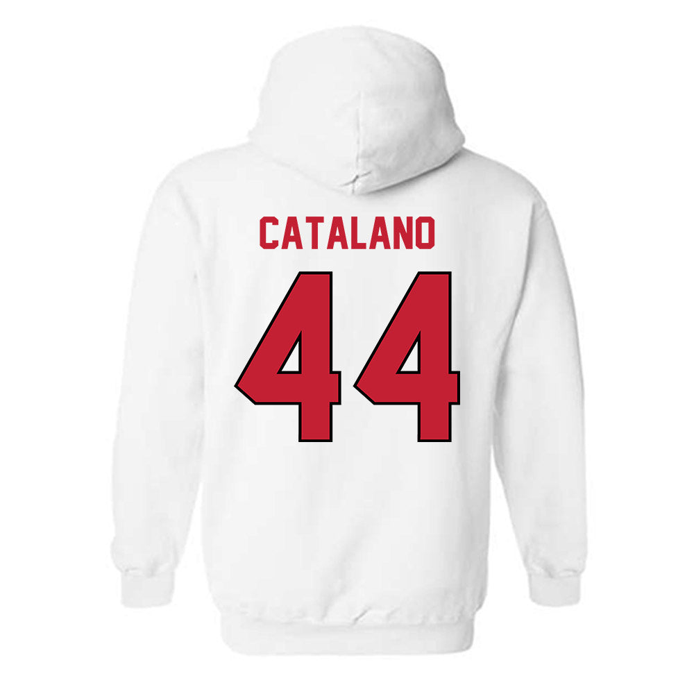 Wisconsin - NCAA Football : Cooper Catalano - Classic Shersey Hooded Sweatshirt-1