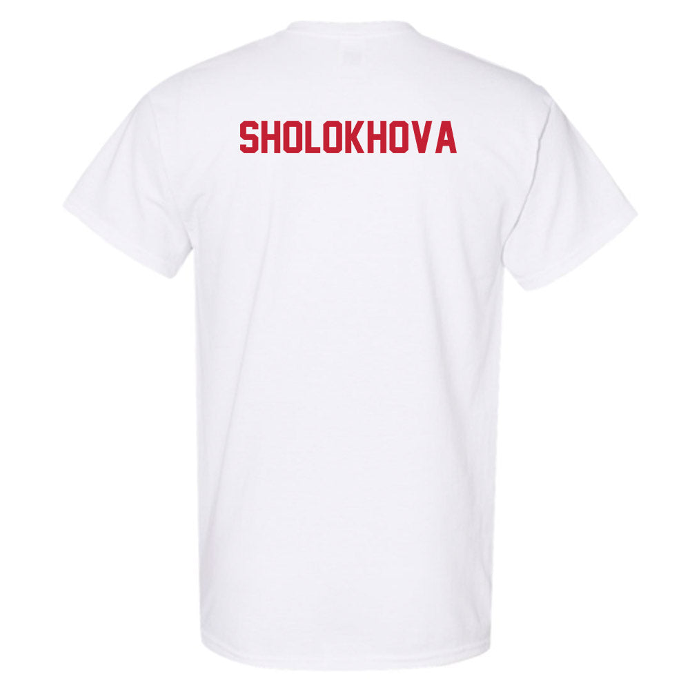 Wisconsin - NCAA Women's Tennis : Maria Sholokhova - Classic Shersey T-Shirt-1