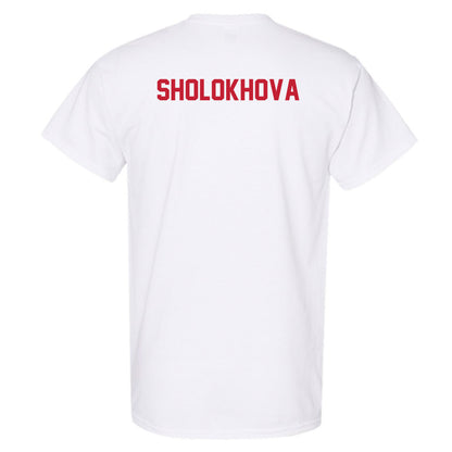 Wisconsin - NCAA Women's Tennis : Maria Sholokhova - Classic Shersey T-Shirt-1