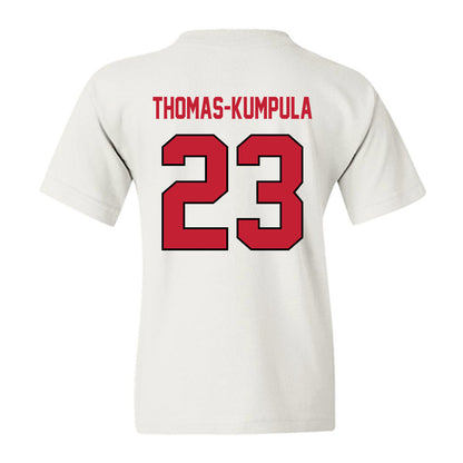 Wisconsin - NCAA Football : Davion Thomas-Kumpula - Classic Shersey Youth T-Shirt-1