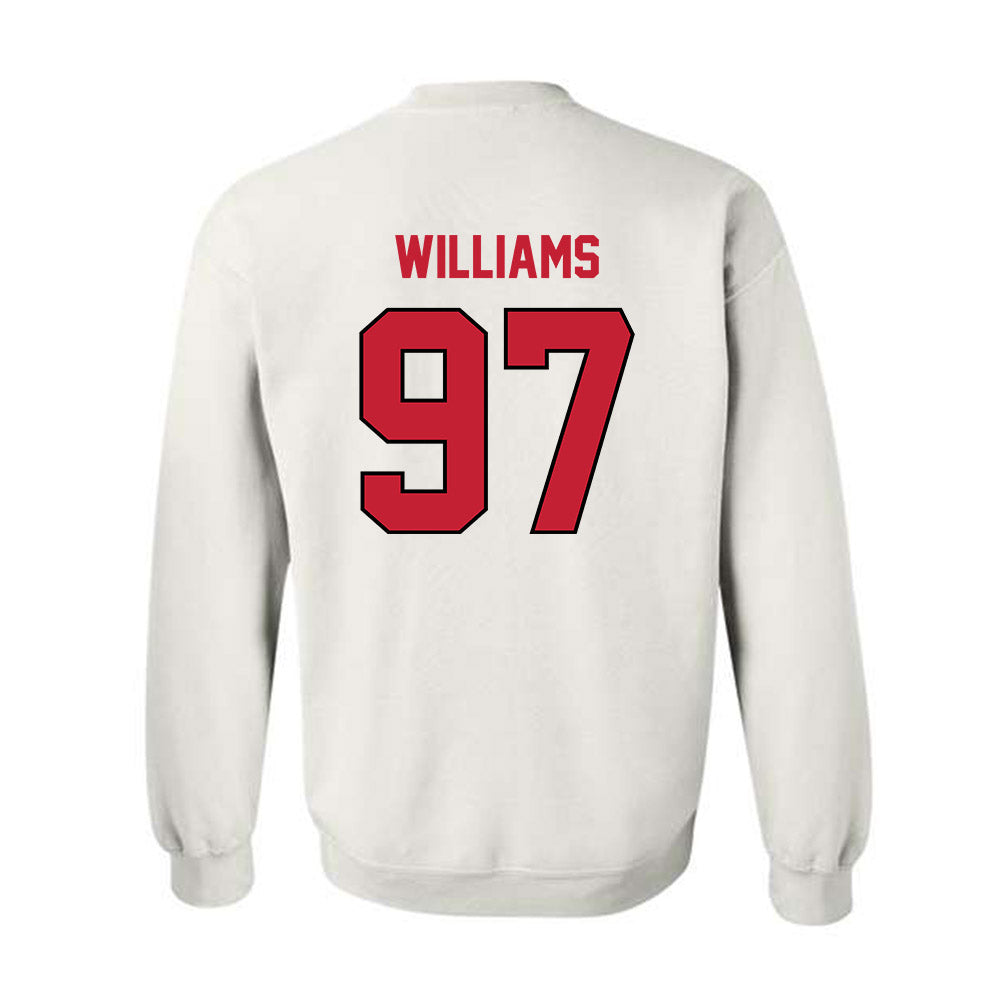 Wisconsin - NCAA Football : jaylen williams - Classic Shersey Crewneck Sweatshirt-1