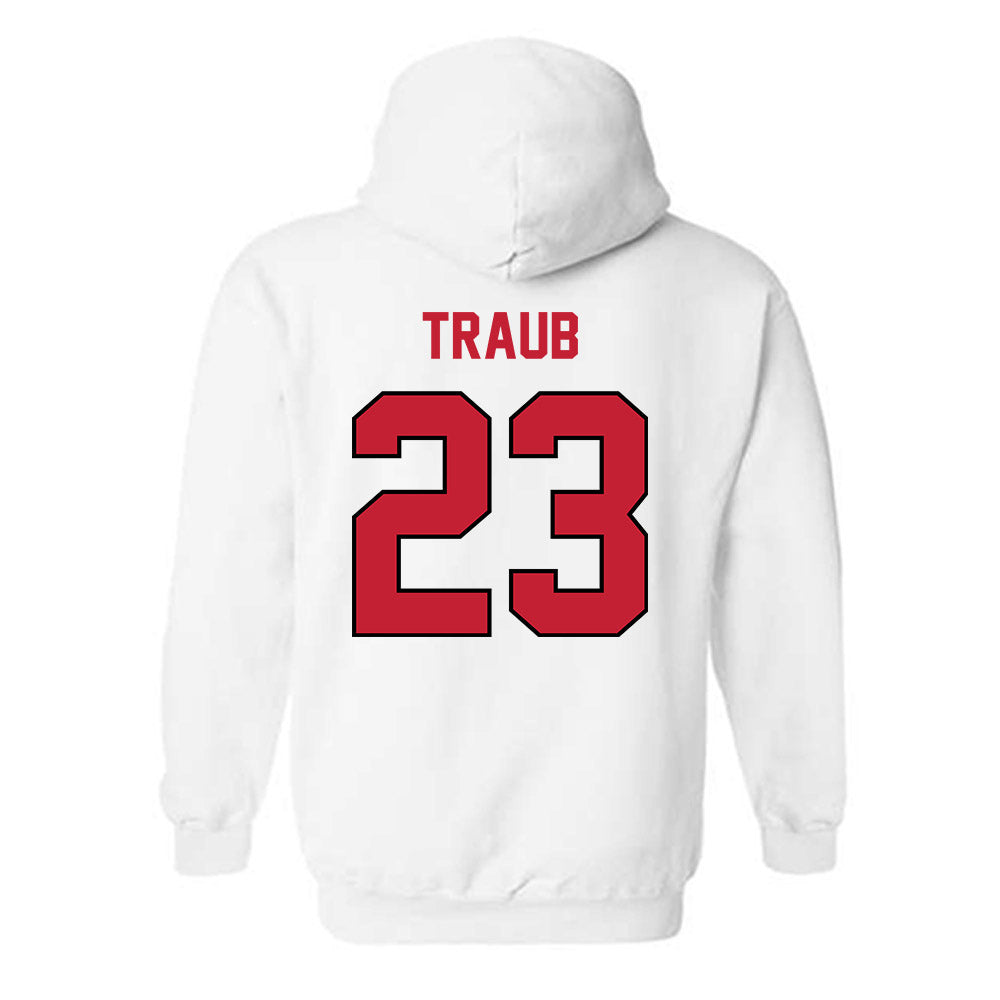Wisconsin - NCAA Women's Soccer : Izy Traub - Classic Shersey Hooded Sweatshirt-1