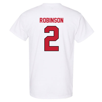 Wisconsin - NCAA Football : Javan Robinson - Classic Shersey T-Shirt-1