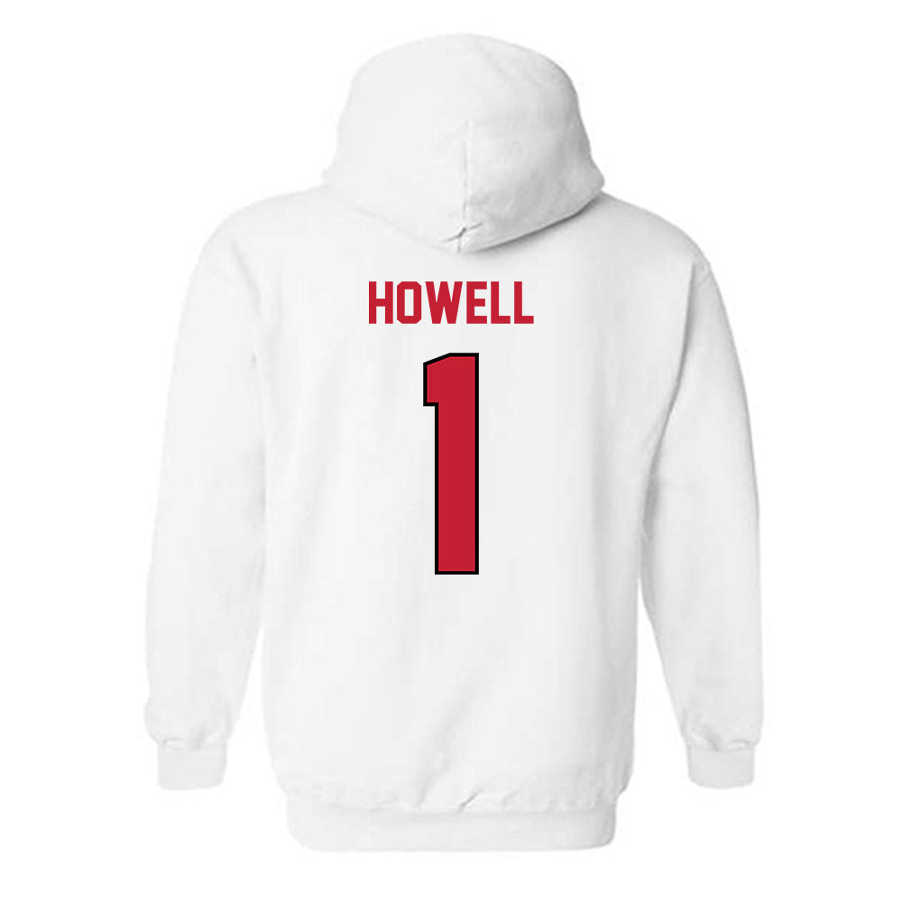 Wisconsin - NCAA Women's Basketball : Destiny Howell - Classic Shersey Hooded Sweatshirt-1