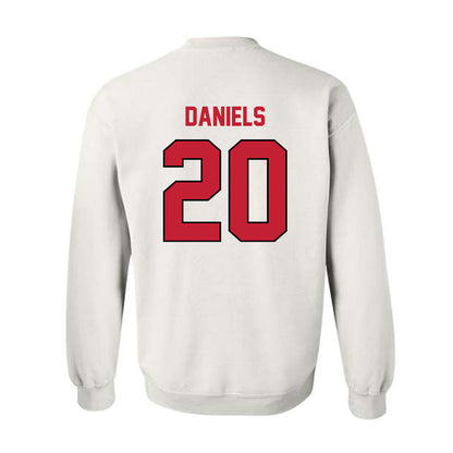 Wisconsin - NCAA Women's Basketball : Kyrah Daniels - Classic Shersey Crewneck Sweatshirt-1