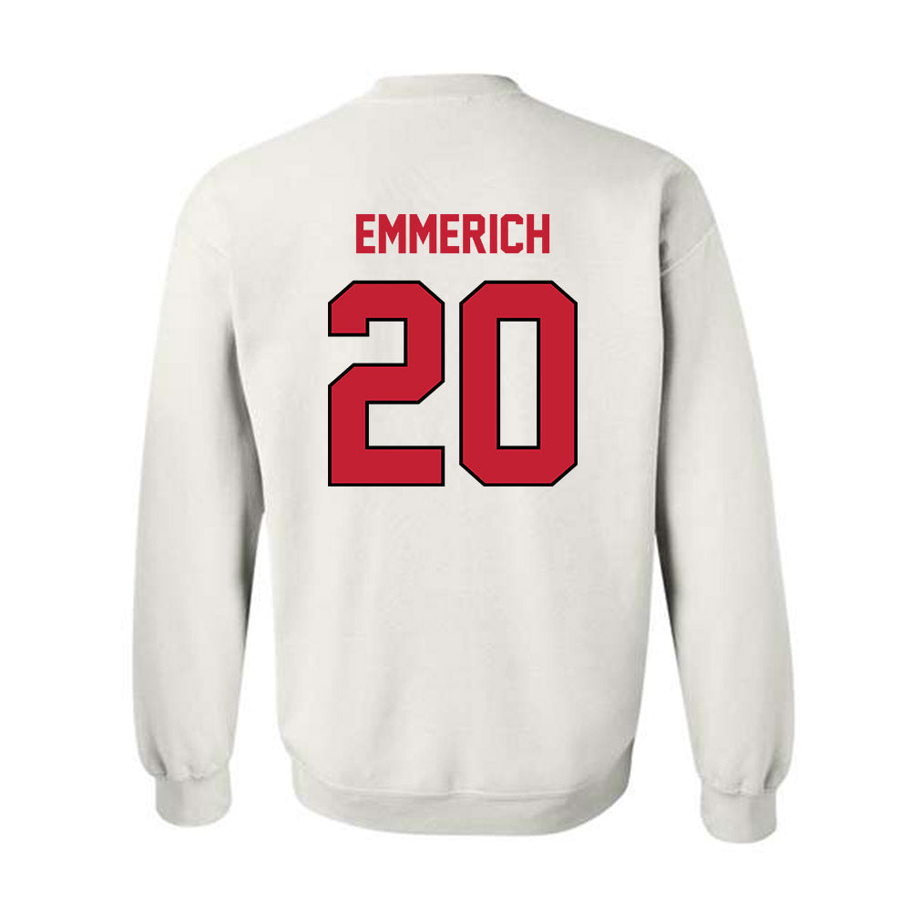 Wisconsin - NCAA Football : Luke Emmerich - Classic Shersey Crewneck Sweatshirt-1
