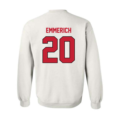 Wisconsin - NCAA Football : Luke Emmerich - Classic Shersey Crewneck Sweatshirt-1