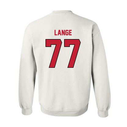 Wisconsin - NCAA Football : Peyton Lange - Classic Shersey Crewneck Sweatshirt-1