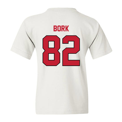 Wisconsin - NCAA Football : Emmett Bork - Classic Shersey Youth T-Shirt-1