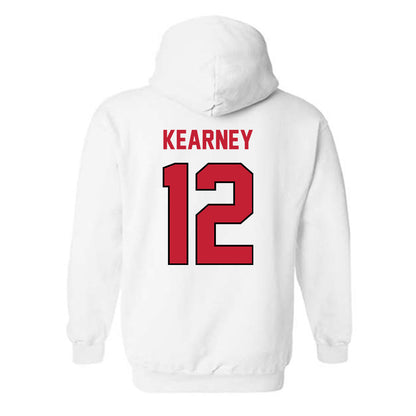 Wisconsin - NCAA Football : Zion Kearney - Classic Shersey Hooded Sweatshirt-1