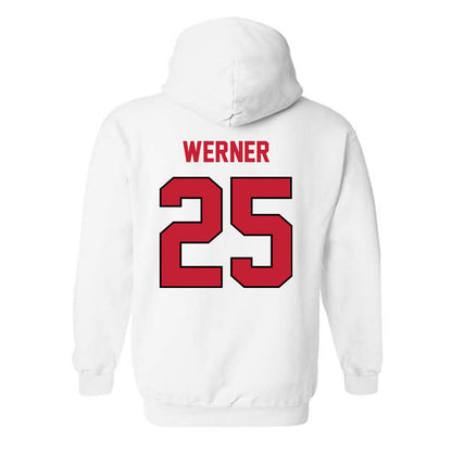 Wisconsin - NCAA Softball : Madison Werner - Classic Shersey Hooded Sweatshirt-1