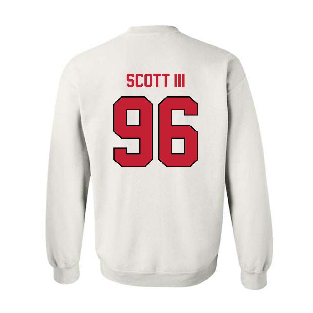 Wisconsin - NCAA Football : Arthur Scott III - Classic Shersey Crewneck Sweatshirt-1