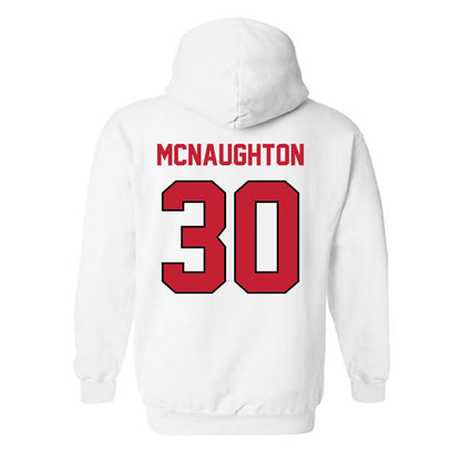 Wisconsin - NCAA Women's Ice Hockey : Ava McNaughton - Classic Shersey Hooded Sweatshirt-1