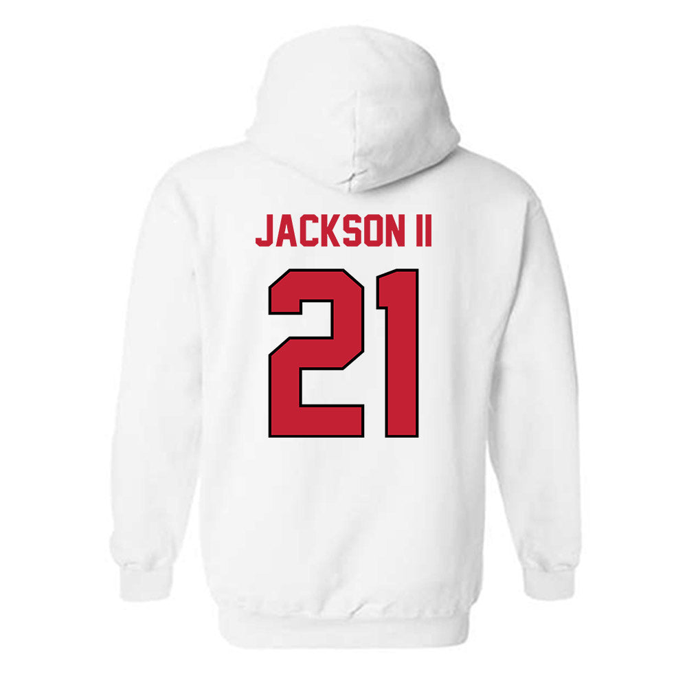 Wisconsin - NCAA Football : Bryan Jackson II - Classic Shersey Hooded Sweatshirt-1