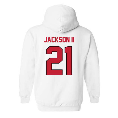 Wisconsin - NCAA Football : Bryan Jackson II - Classic Shersey Hooded Sweatshirt-1
