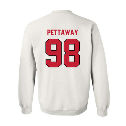 Wisconsin - NCAA Football : Torin Pettaway - Classic Shersey Crewneck Sweatshirt-1