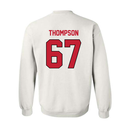 Wisconsin - NCAA Women's Volleyball : Halle Thompson - Classic Shersey Crewneck Sweatshirt-1