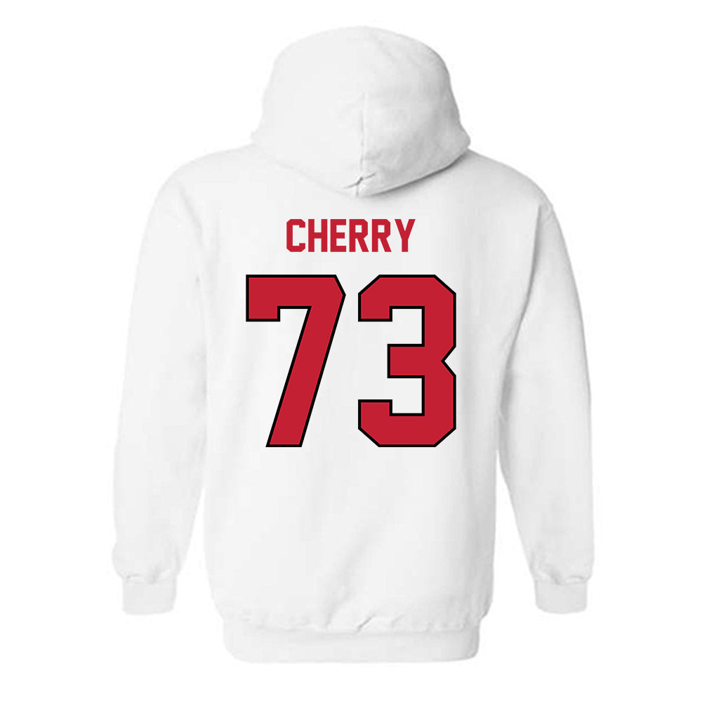 Wisconsin - NCAA Football : Blake Cherry - Classic Shersey Hooded Sweatshirt-1