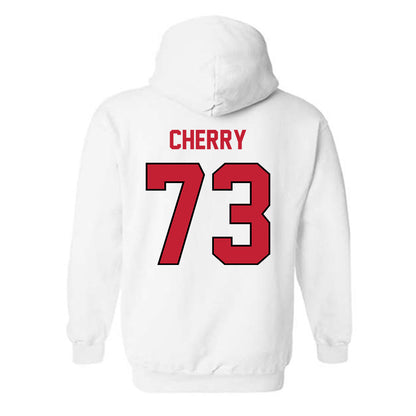 Wisconsin - NCAA Football : Blake Cherry - Classic Shersey Hooded Sweatshirt-1
