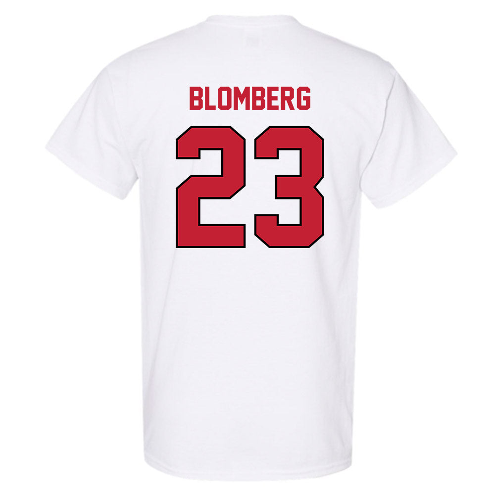 Wisconsin - NCAA Softball : Hilary Blomberg - Classic Shersey T-Shirt-1