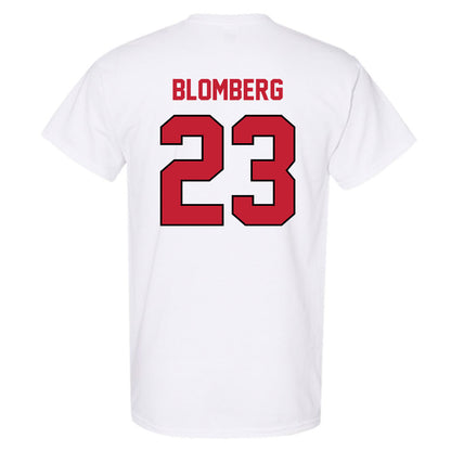 Wisconsin - NCAA Softball : Hilary Blomberg - Classic Shersey T-Shirt-1