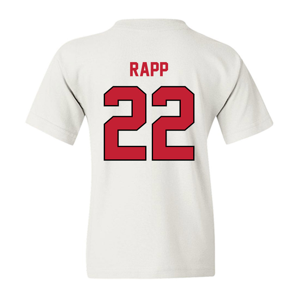 Wisconsin - NCAA Men's Basketball : Austin Rapp - Classic Shersey Youth T-Shirt-1