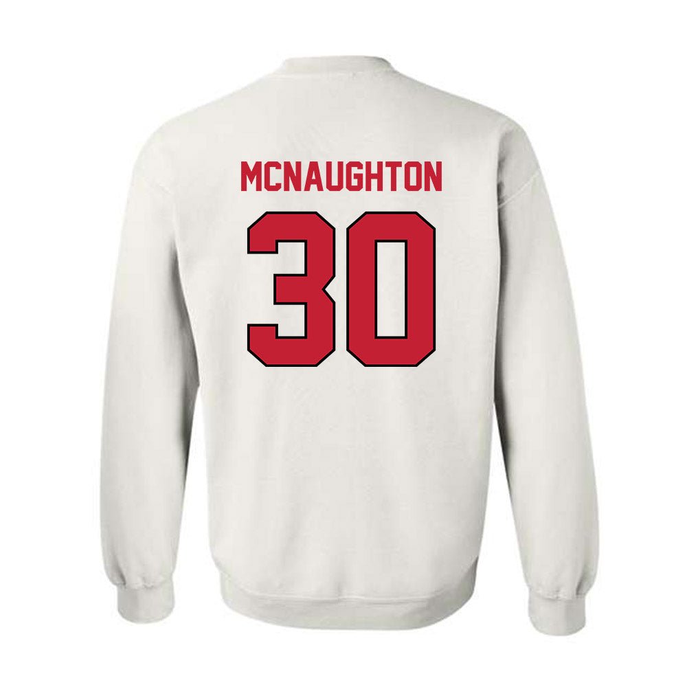 Wisconsin - NCAA Women's Ice Hockey : Ava McNaughton - Classic Shersey Crewneck Sweatshirt-1