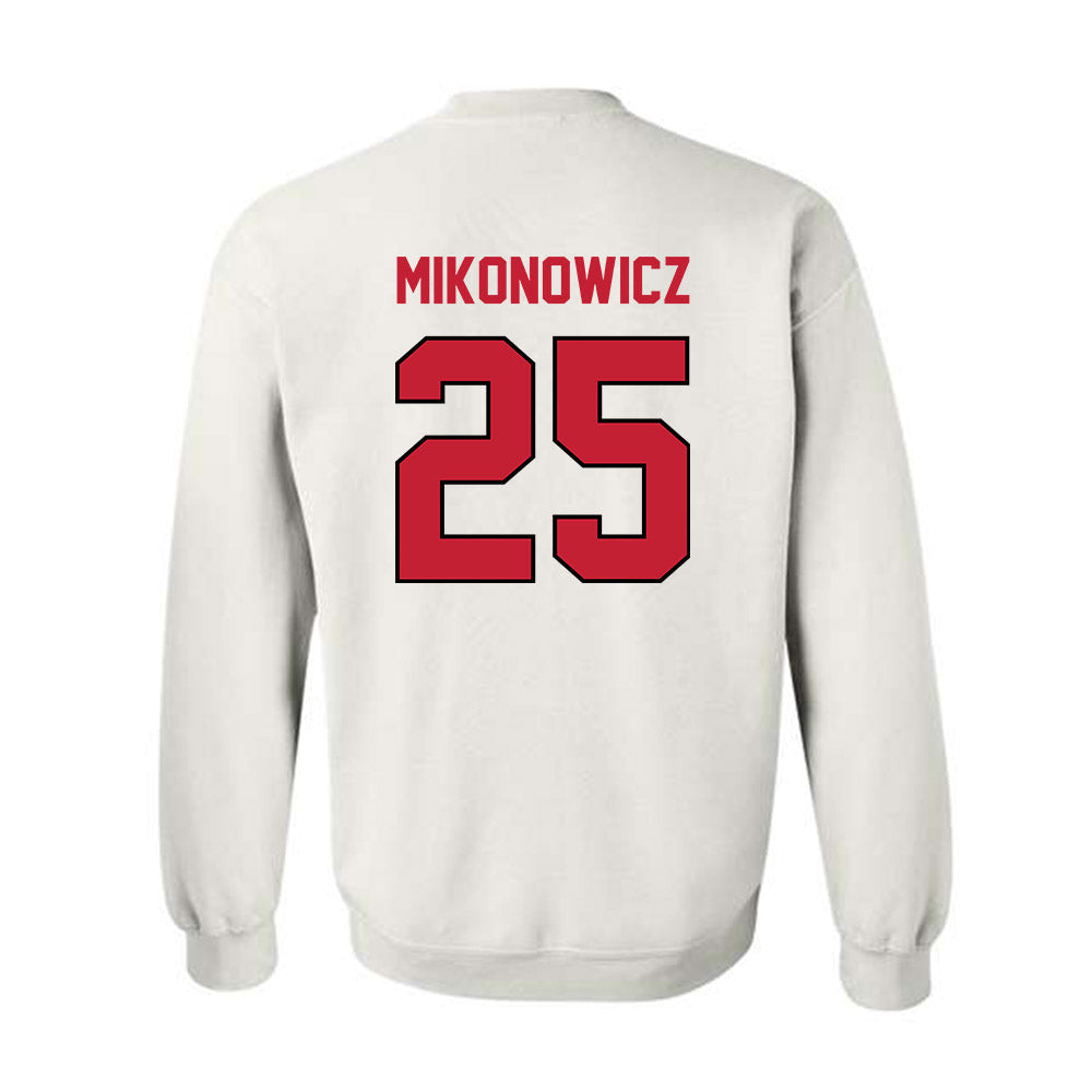 Wisconsin - NCAA Football : Will Mikonowicz - Classic Shersey Crewneck Sweatshirt-1
